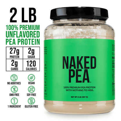 Pea Protein Powder - Unflavored | Clean Vegan Protein Support