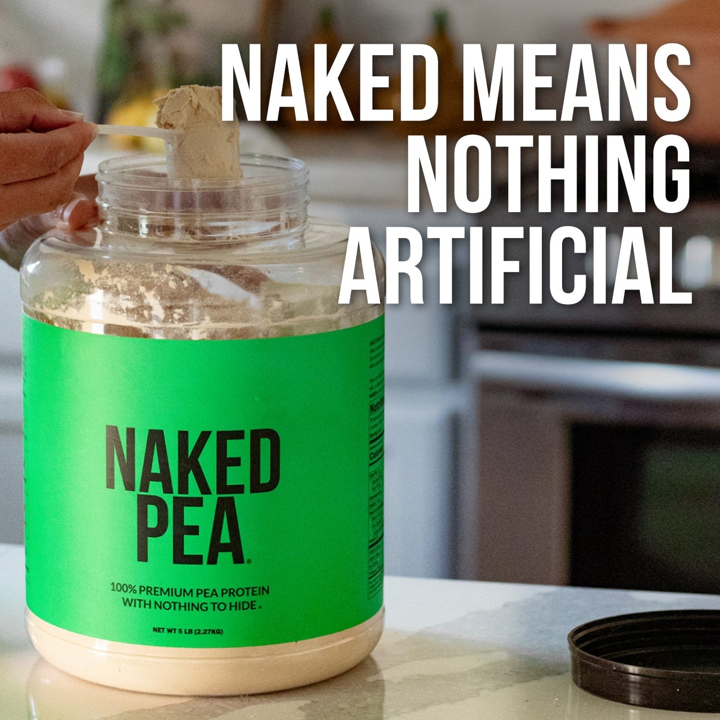 Pea Protein Powder - Unflavored | Clean Vegan Protein Support