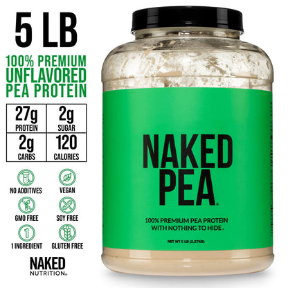 Pea Protein Powder - Unflavored | Clean Vegan Protein Support