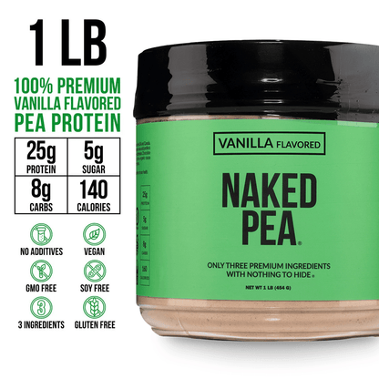 Vanilla Pea Protein Powder - Vanilla | Clean Vegan Protein Support
