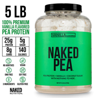 Vanilla Pea Protein Powder - Vanilla | Clean Vegan Protein Support