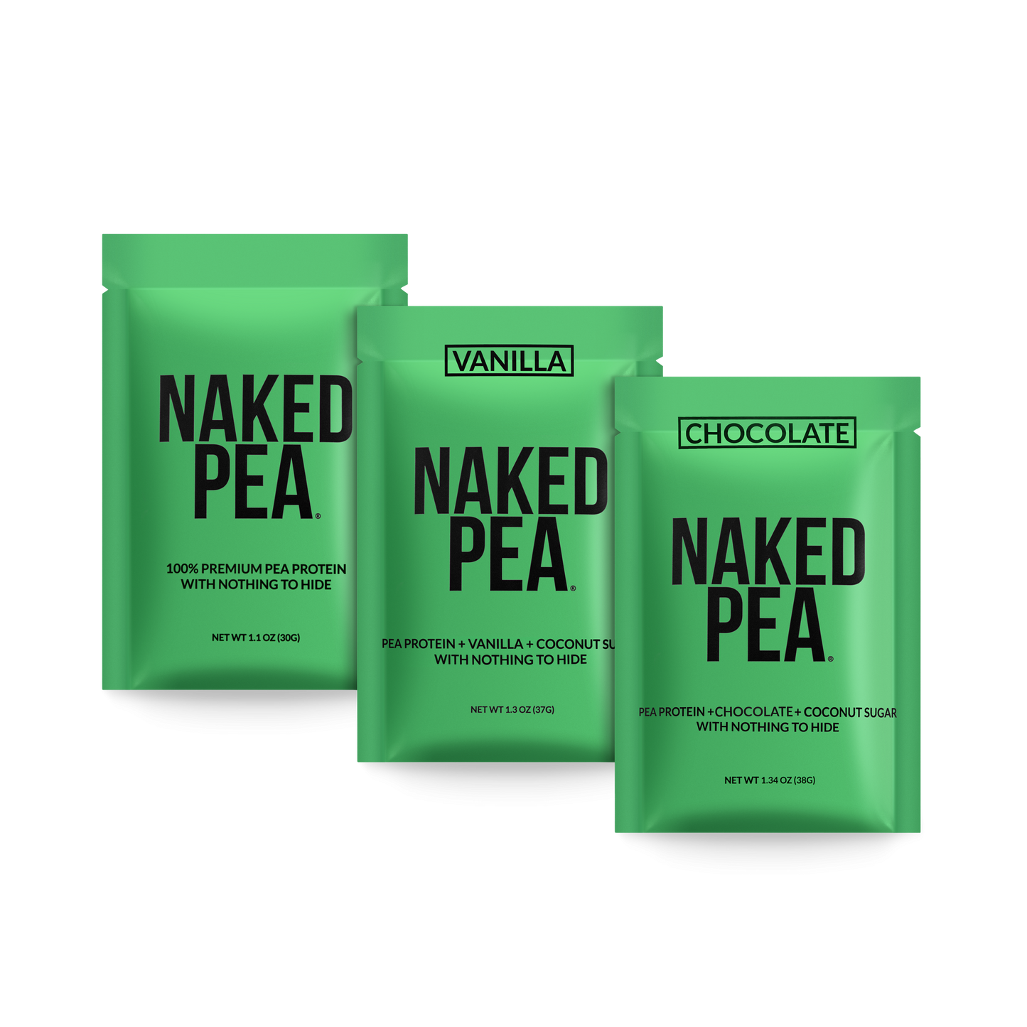 Vegan Protein Powder Sample Pack | Simple Shake Ready Formula