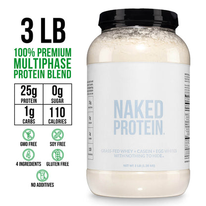 Protein Powder Blend - 3LB Egg Whey & Casein Protein Blend - 3LB | Simple Grass Fed Nutrition
