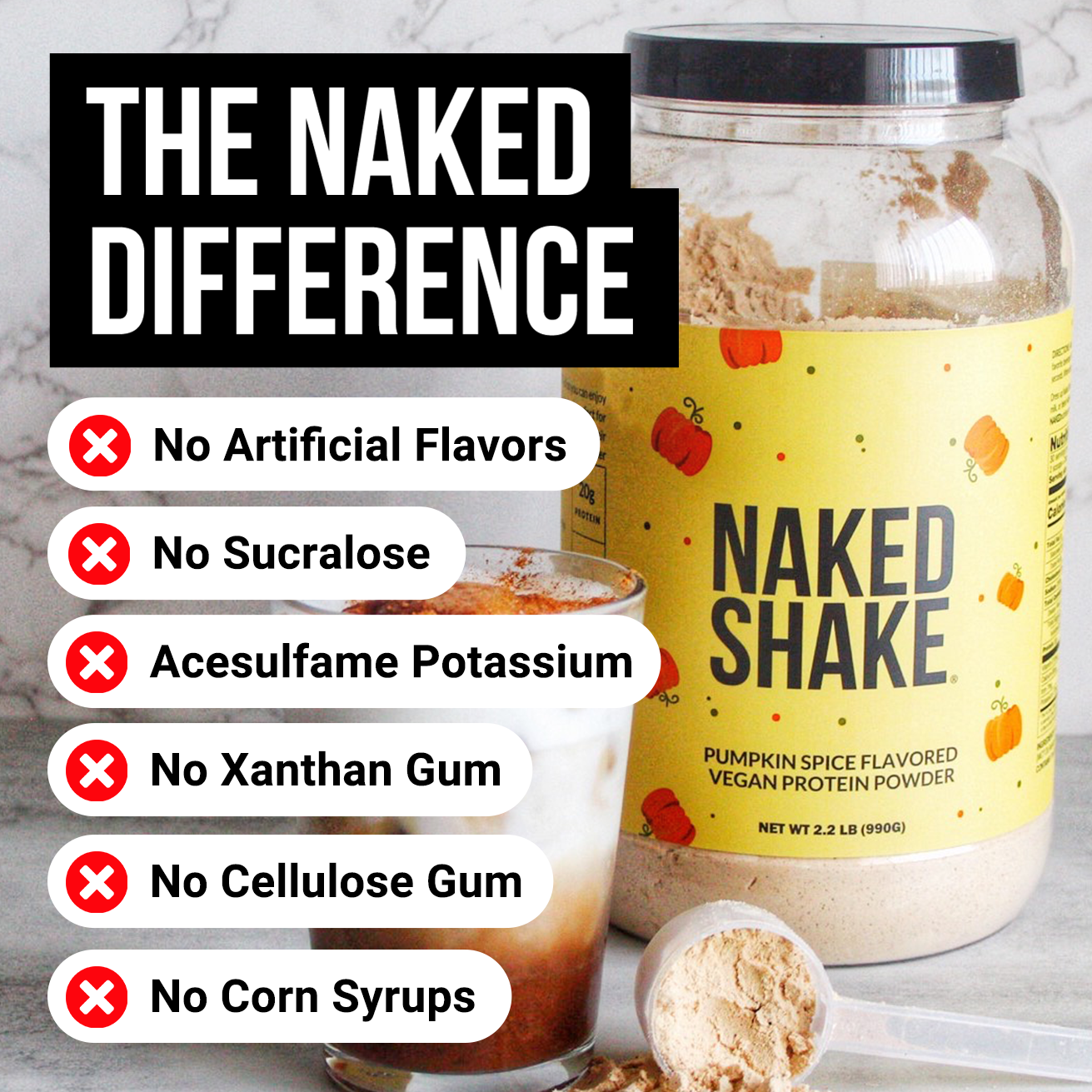 Pumpkin Spice Protein Shake - Pumpkin Spice | Simple Wellness Support