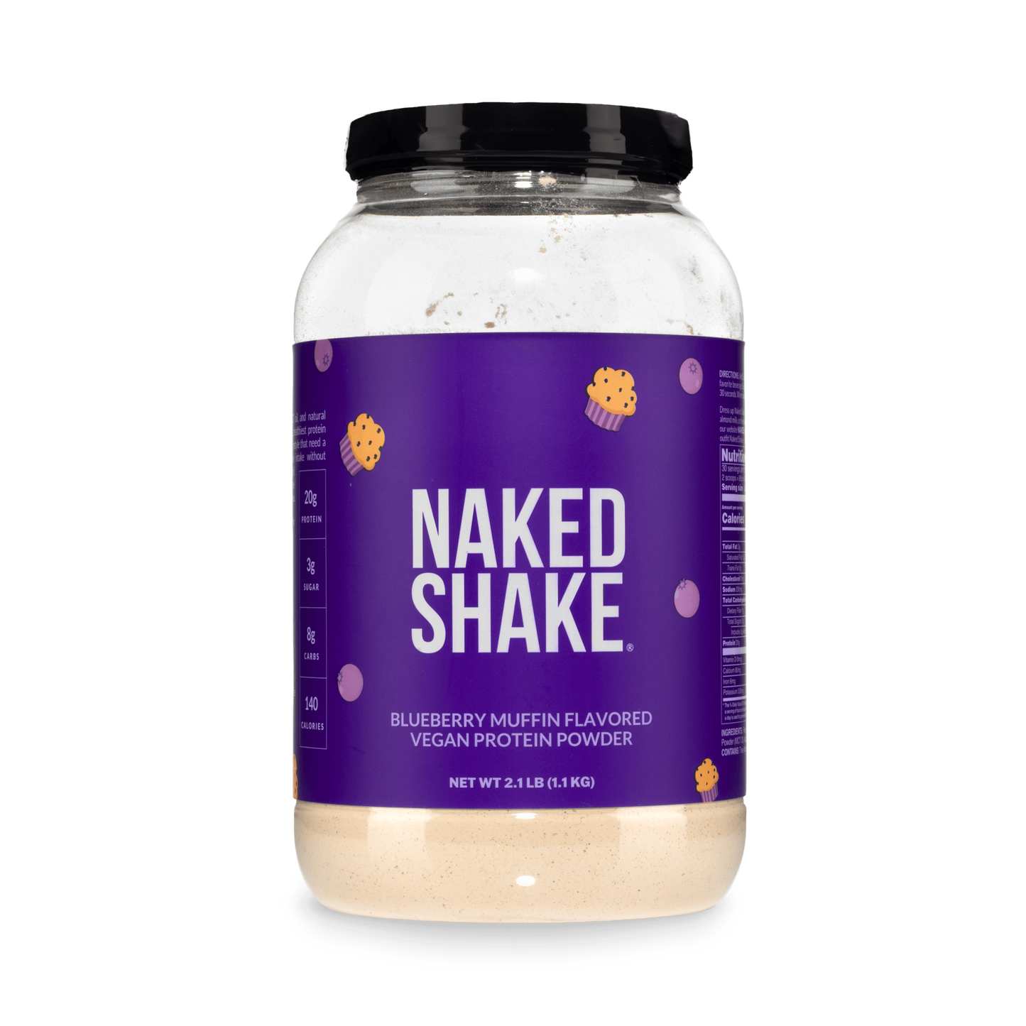 Blueberry Muffin Protein Shake - Blueberry Muffin | Simple Wellness Support