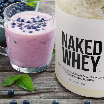 Strawberry Whey Protein Powder - Strawberry | Simple Grass Fed Nutrition