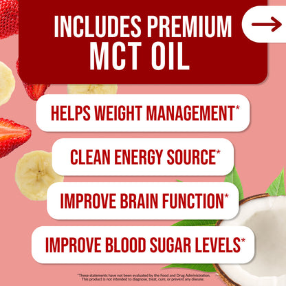Strawberry Banana Protein Shake - Strawberry Banana | Simple Wellness Support