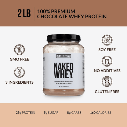 Chocolate Whey Protein Powder - Chocolate | Simple Grass Fed Nutrition
