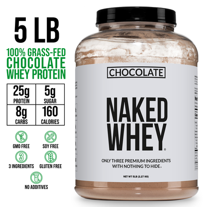 Chocolate Whey Protein Powder - Chocolate | Simple Grass Fed Nutrition