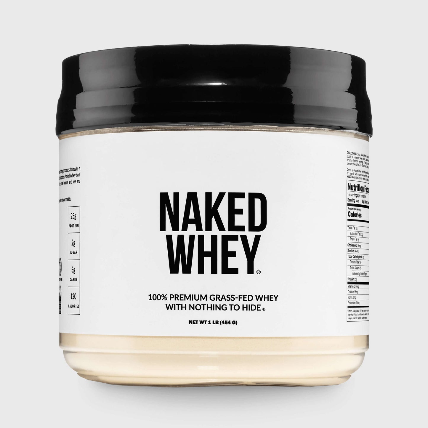 Grass Fed Whey Protein Powder - Unflavored | Simple Grass Fed Nutrition