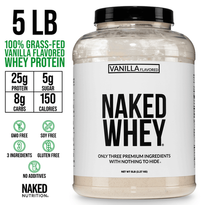 Vanilla Whey Protein Powder - Vanilla | Simple Grass Fed Nutrition