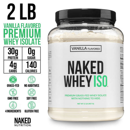 Vanilla Grass-Fed Whey Isolate Protein Powder - Vanilla | Simple Grass Fed Nutrition