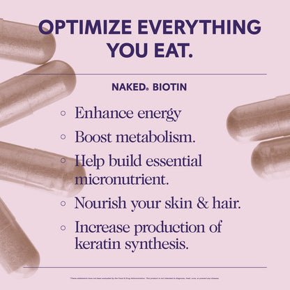 Daily Biotin Supplement - Biotin | Simple Wellness Support