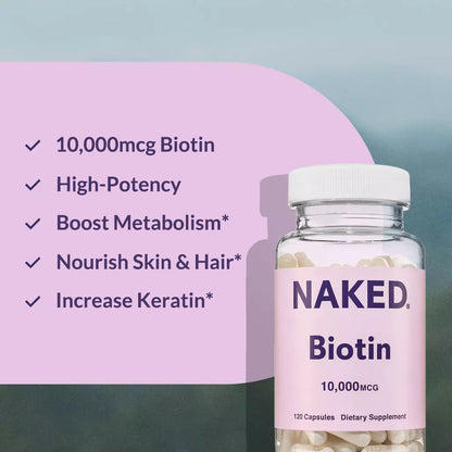 Daily Biotin Supplement - Biotin | Simple Wellness Support