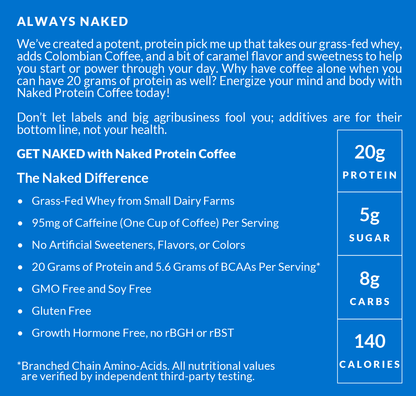 Caramel Latte Protein Iced Coffee - Caramel Latte | Simple Wellness Support