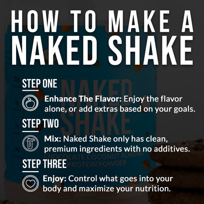 Chocolate Coconut Almond Protein Shake - Chocolate Coconut Almond | Clean Vegan Protein Support