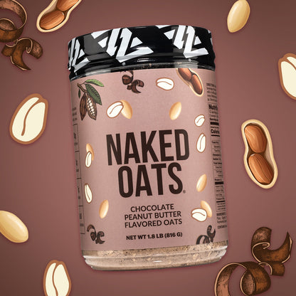 Chocolate Peanut Butter Protein Oats - Chocolate Peanut Butter | Simple Wellness Support
