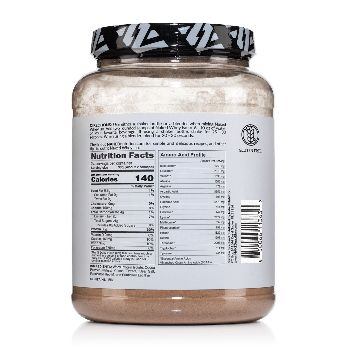 Chocolate Grass-Fed Whey Isolate Protein Powder - Chocolate | Simple Grass Fed Nutrition