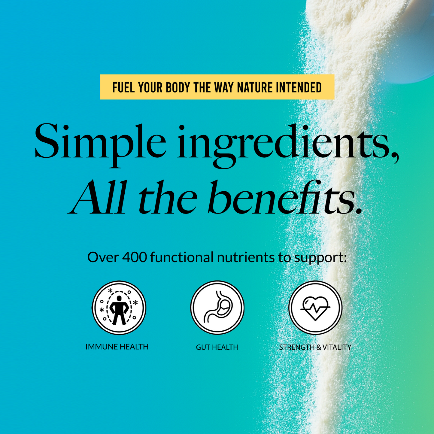 Grass-Fed Colostrum Powder - Colostrum Powder | Simple Shake Ready Formula