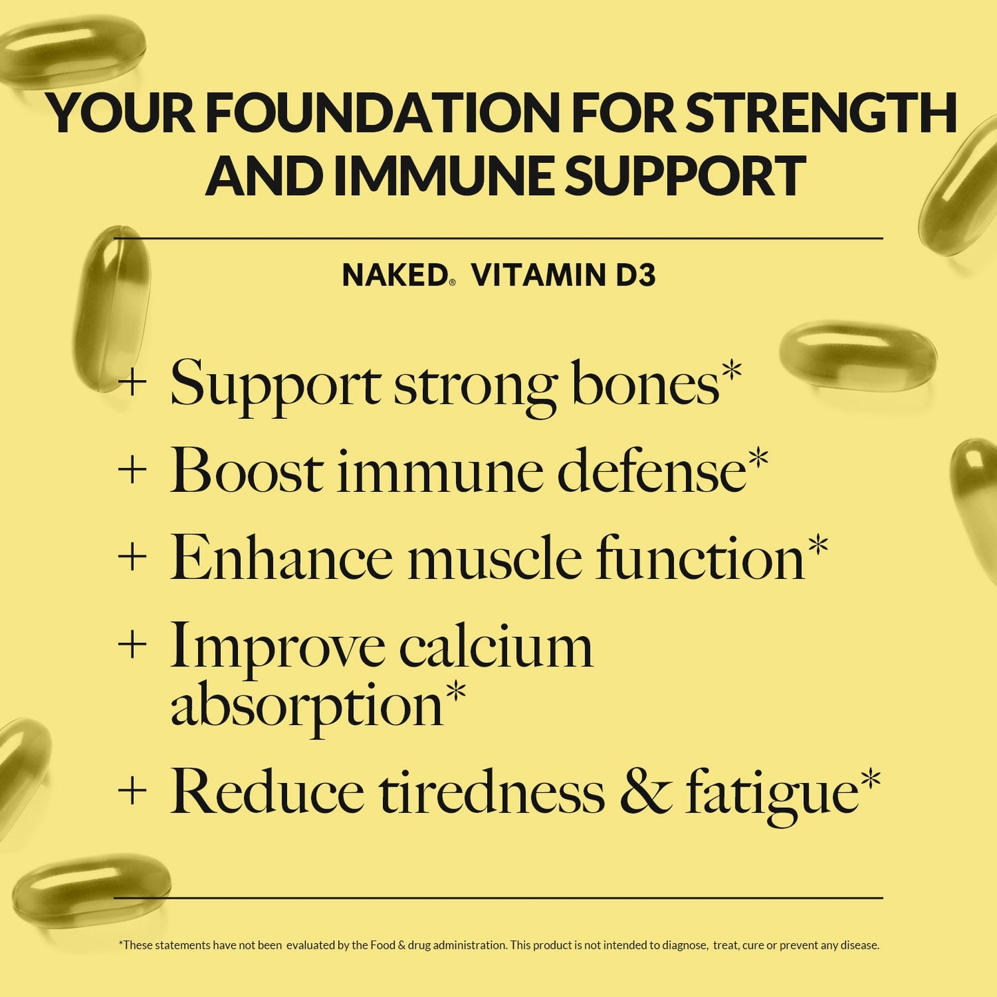 Daily Vitamin D3 Supplement - Vitamin D3 | Simple Wellness Support