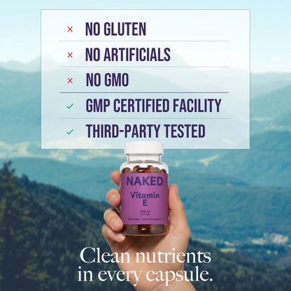 Daily Vitamin E Supplement - Vitamin E | Simple Wellness Support