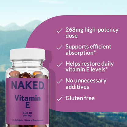Daily Vitamin E Supplement - Vitamin E | Simple Wellness Support