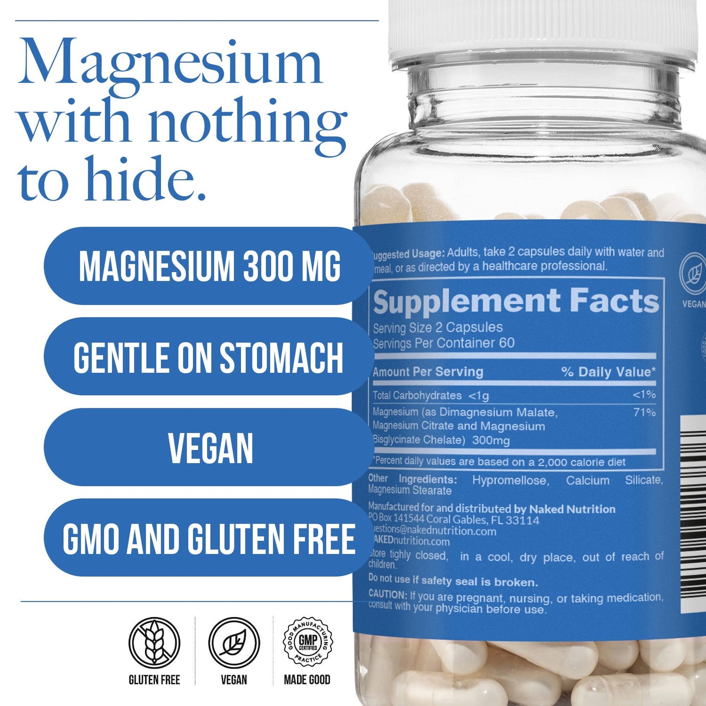 Daily Magnesium Supplement - Magnesium | Simple Wellness Support