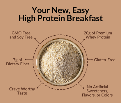 Double Chocolate Protein Oats - Double Chocolate | Simple Wellness Support