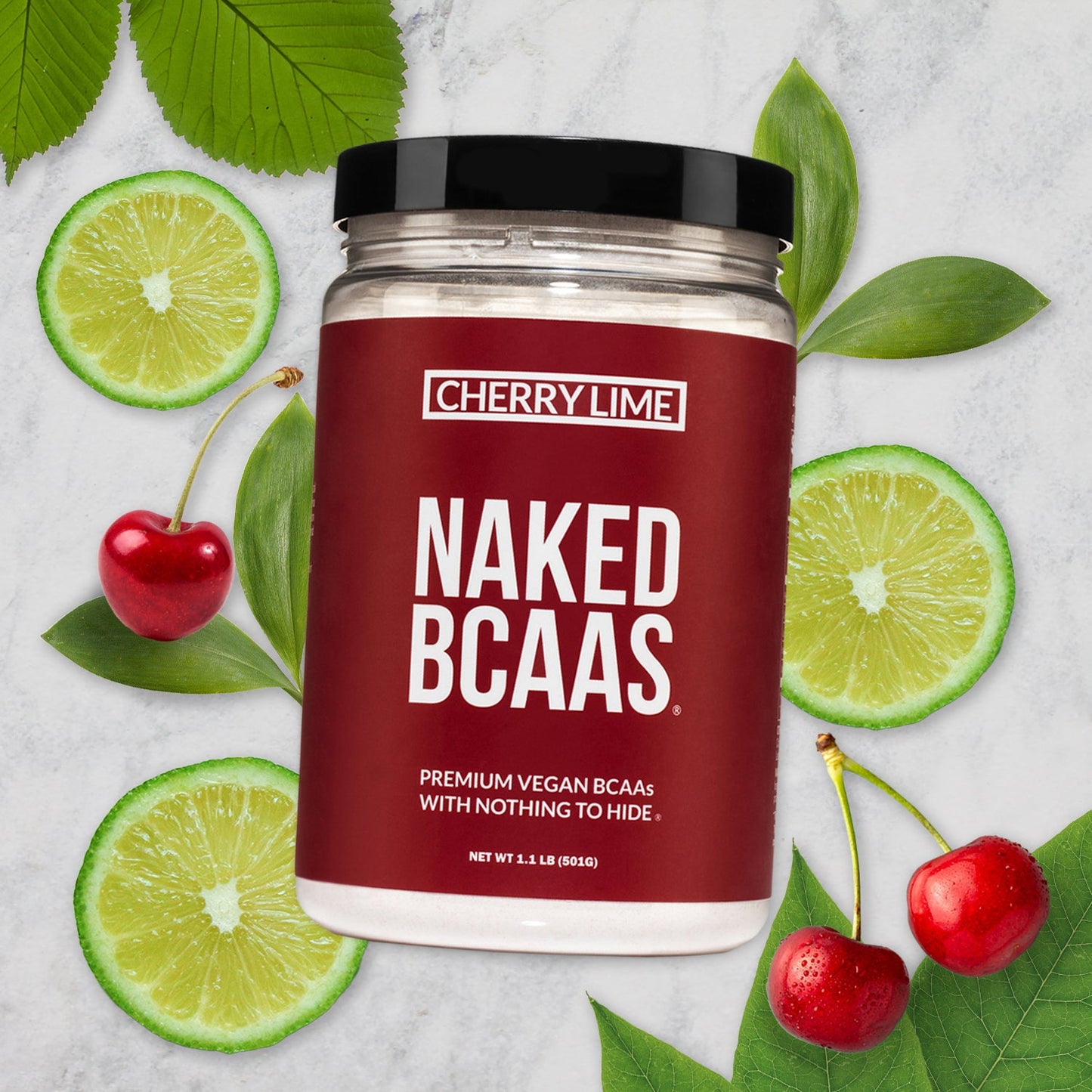 Cherry Lime Branched Chain Amino Acids - Cherry Lime BCAA | Workout Hydration And Recovery