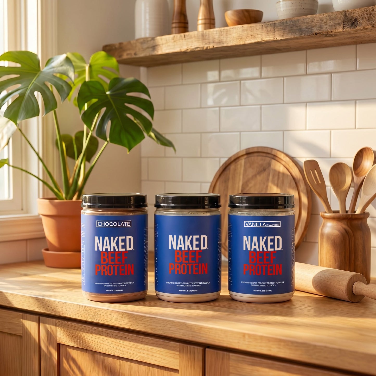 Beef Protein Powder - Unflavored | Simple Shake Ready Formula
