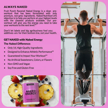 Fruit Punch Pre Workout Supplement - Fruit Punch | Workout Focus And Energy Formula