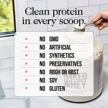 Grass Fed Whey Isolate Protein Powder - Unflavored | Simple Grass Fed Nutrition