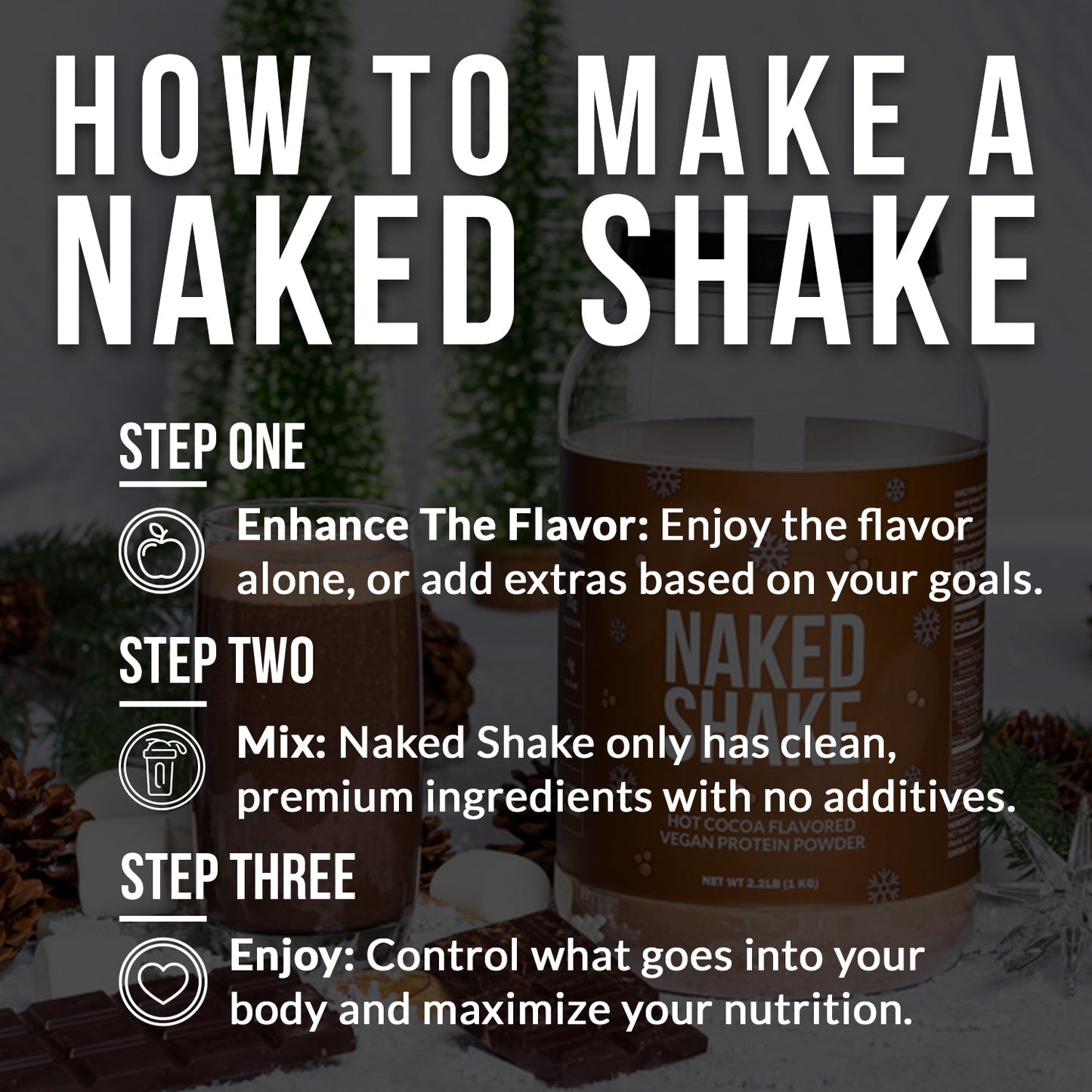 Hot Cocoa Protein Shake - Hot Cocoa | Simple Wellness Support