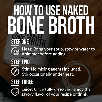 Bone Broth Protein Powder | Simple Shake Ready Formula