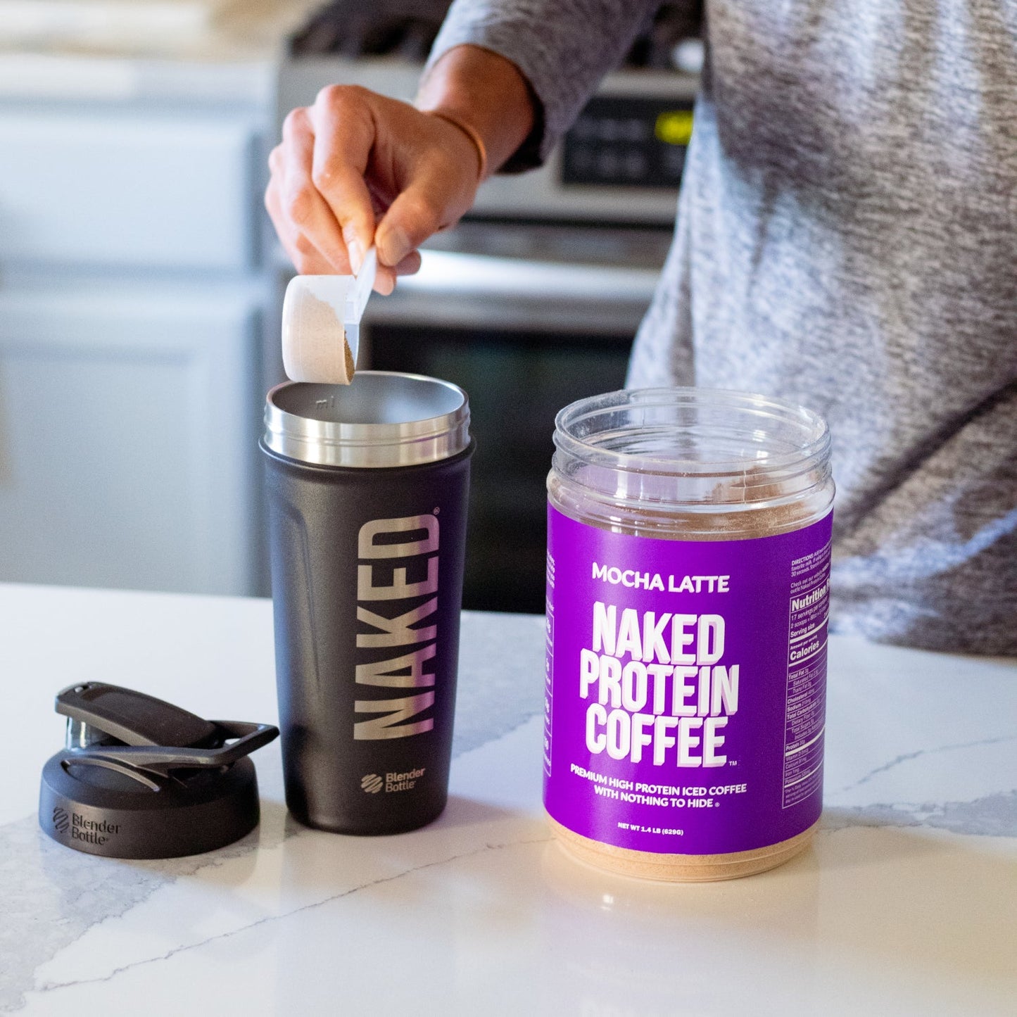 Mocha Latte Protein Iced Coffee - Mocha Latte | Simple Wellness Support