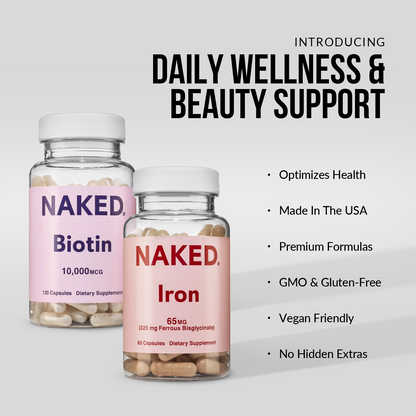 Daily Biotin Supplement - Biotin | Simple Wellness Support