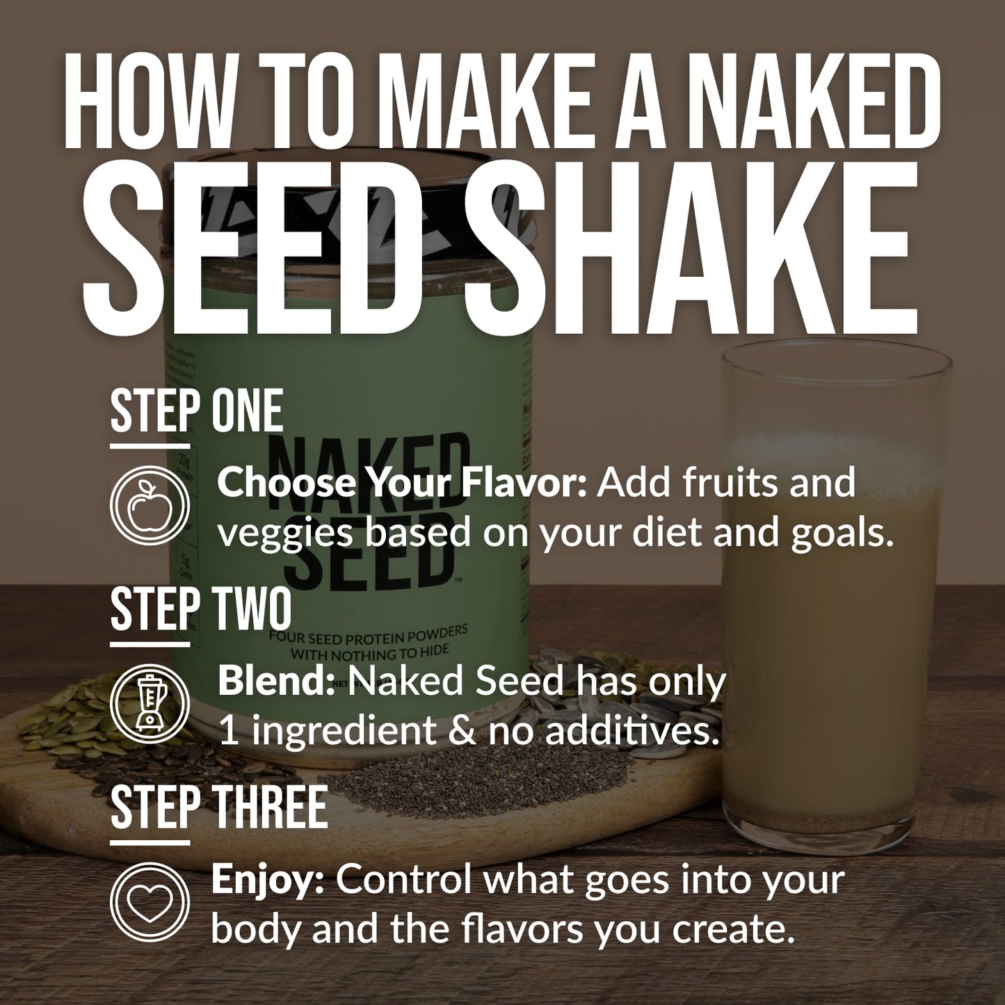 Seed Protein Powder | Clean Vegan Protein Support