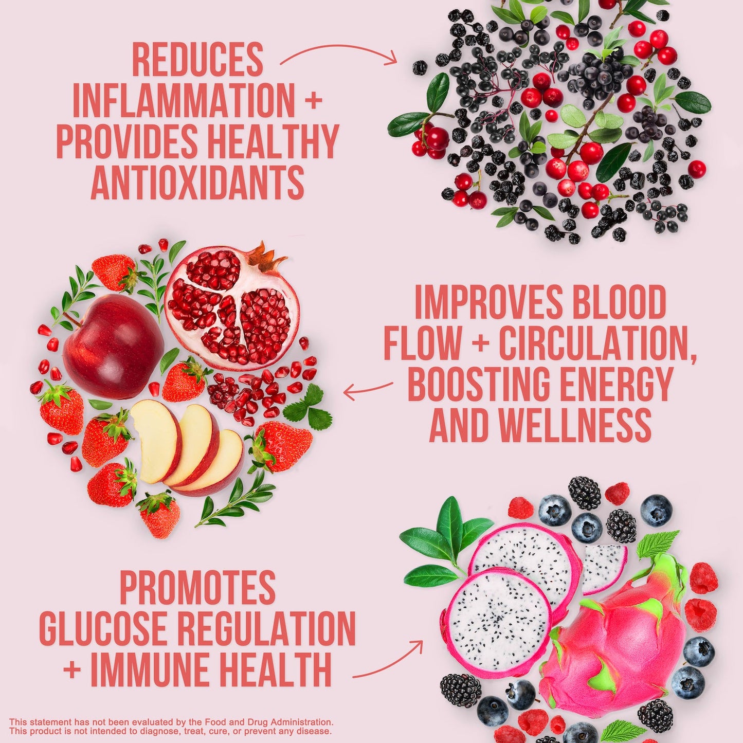 Super Reds Fruit Powder | Simple Shake Ready Formula