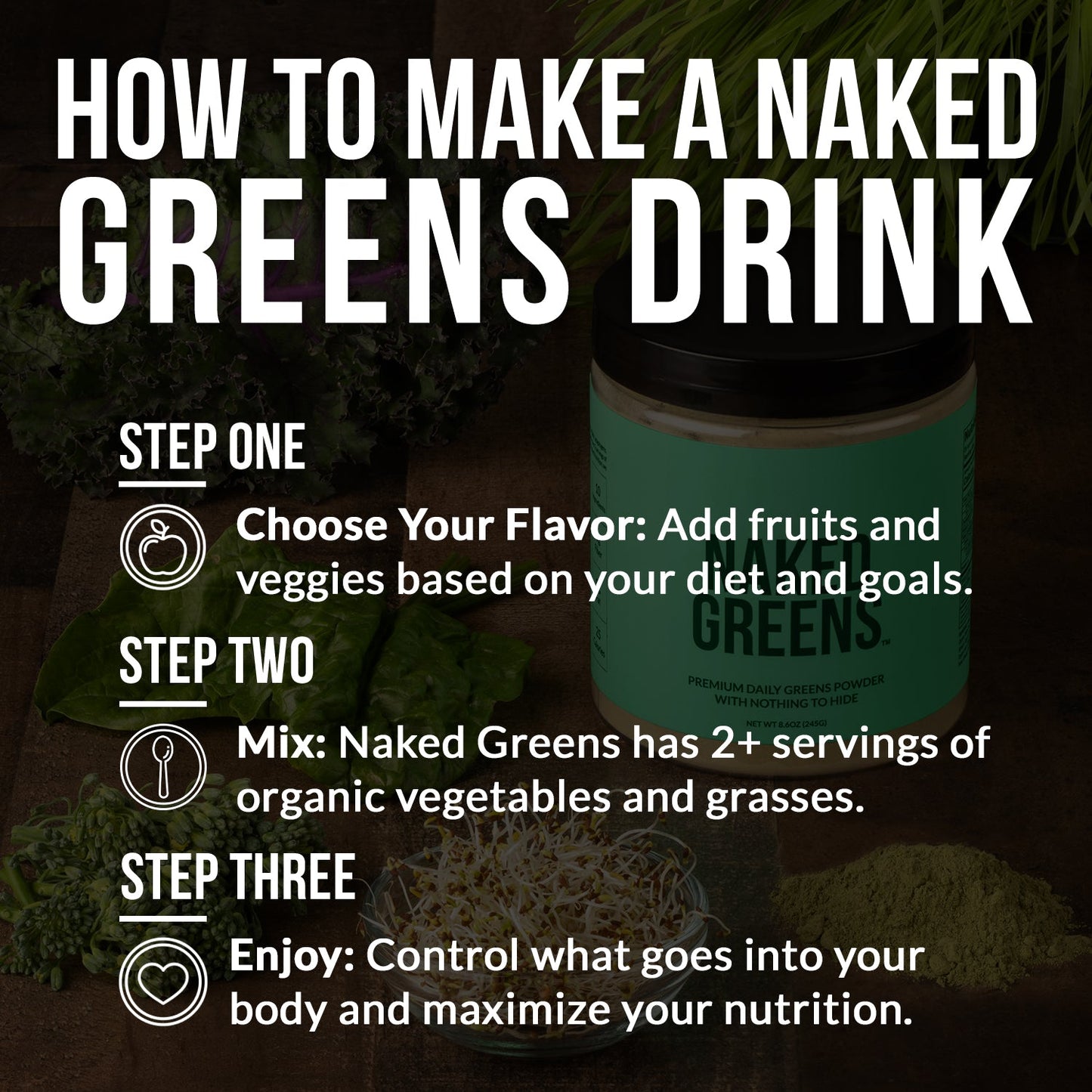 Green Superfood Powder | Simple Shake Ready Formula