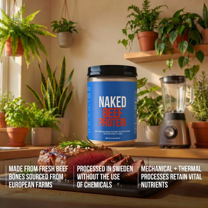 Beef Protein Powder - Unflavored | Simple Shake Ready Formula